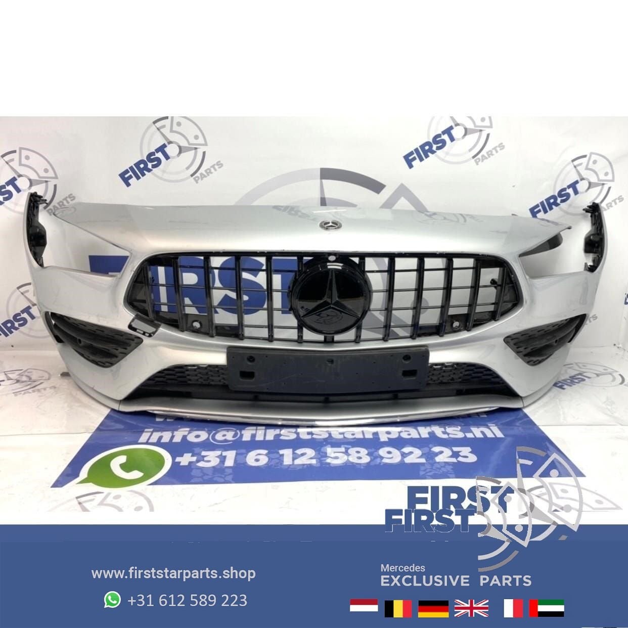 W118 C118 X118 CLA AMG LINE VOORBUMPER COMPLEET + GT GRIL ZI, Utilisé, -, Avant, -