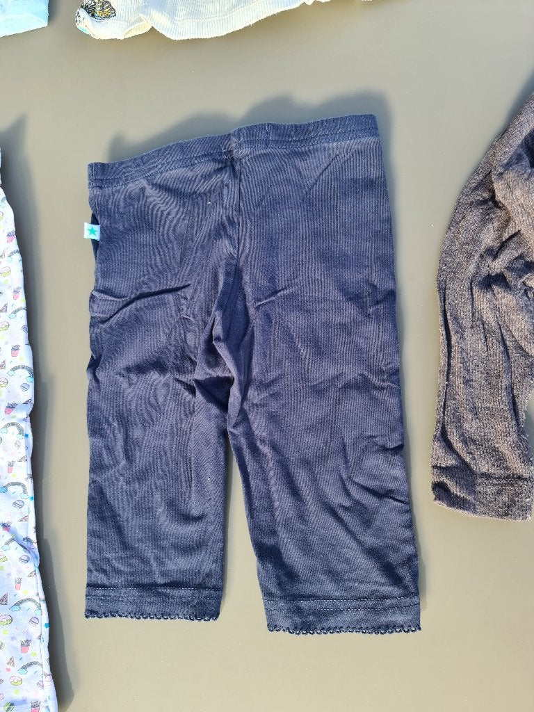 Blauwe broek, legging 98, Ophalen, Zo goed als nieuw, Broek