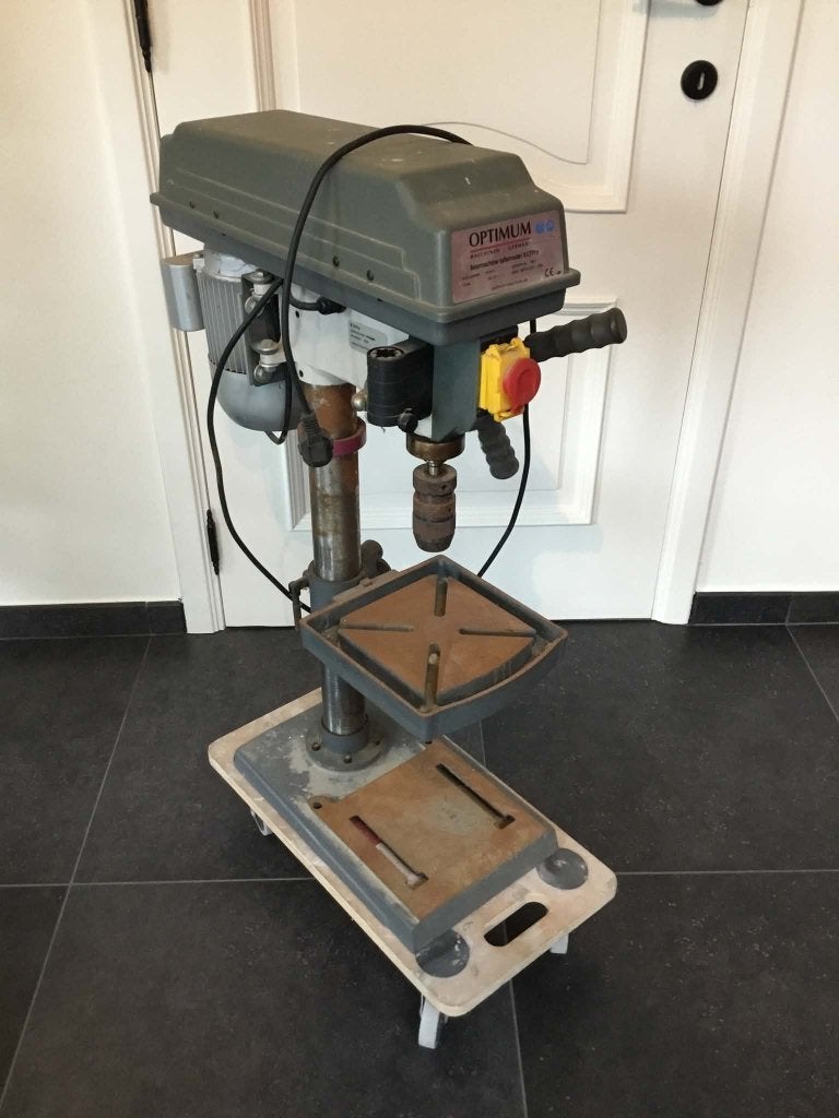 Kolomboormachine Optimum - Duitse kwaliteit, Ophalen, Zo goed als nieuw, 400 tot 600 watt, Kolomboormachine