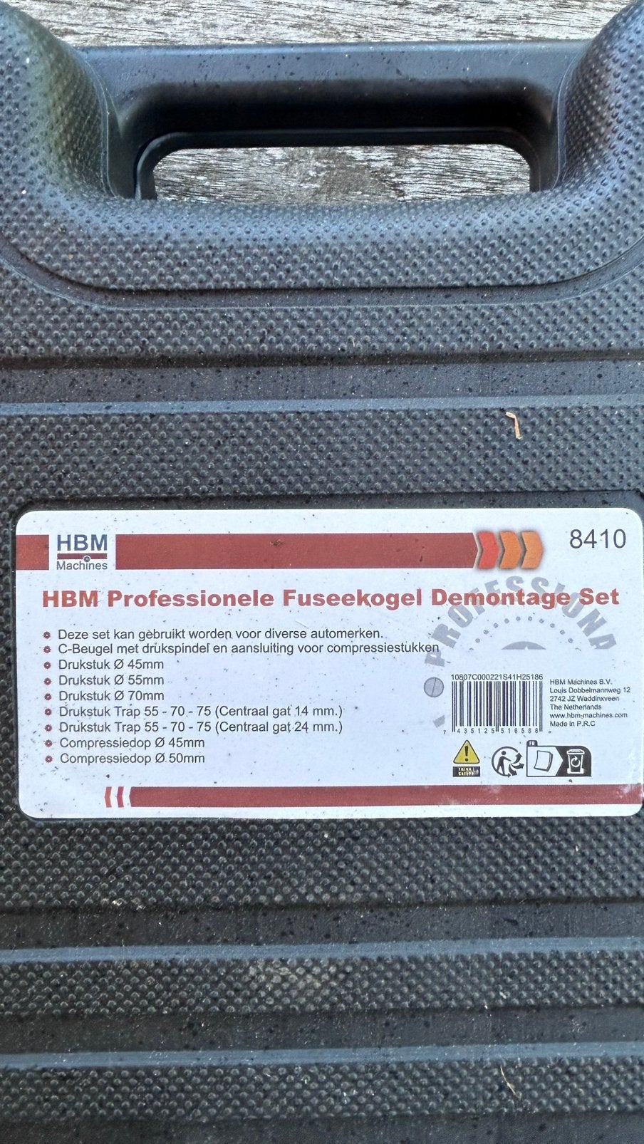 Fuse kogel set amerikaanse autos, Ophalen