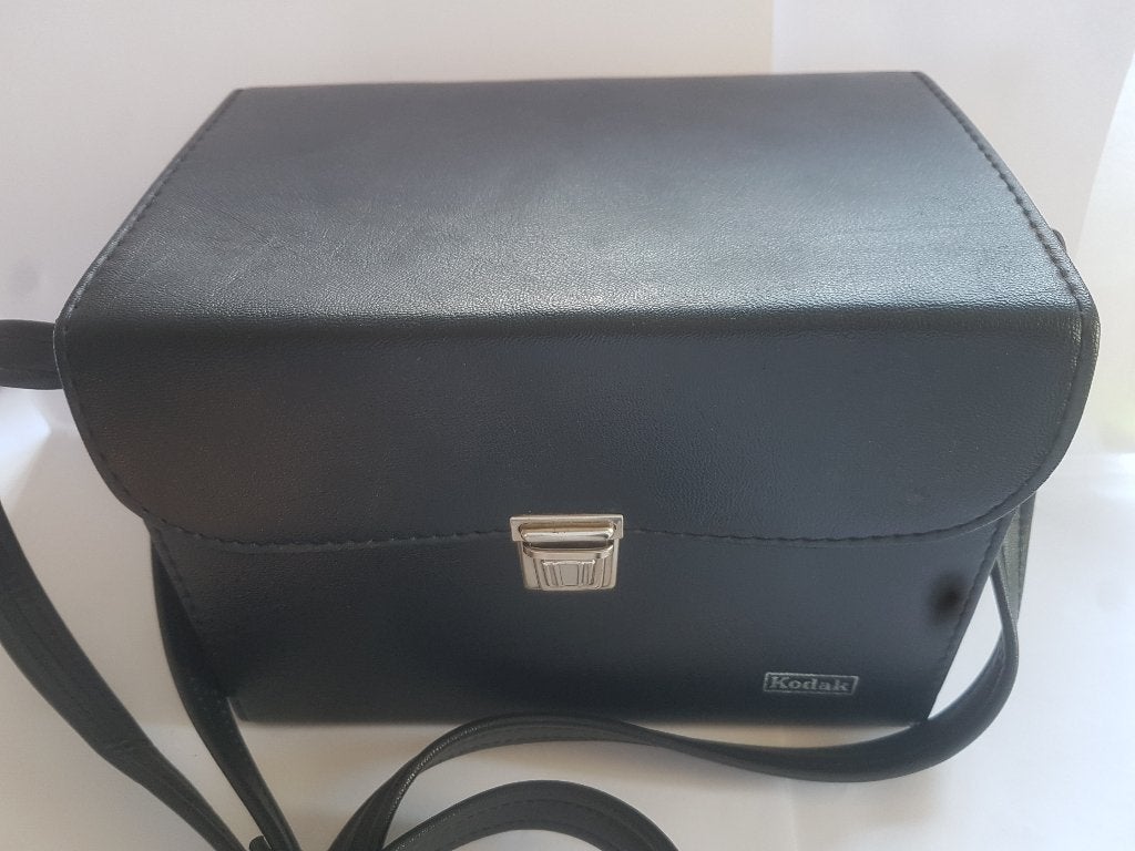 Kodak vintage 60-70 cameratas, Audio, Tv en Foto, Ophalen of Verzenden, Gebruikt, Zwart, Schoudertas