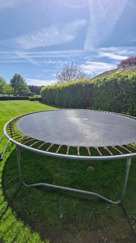 Trampoline 4x4m, Ophalen