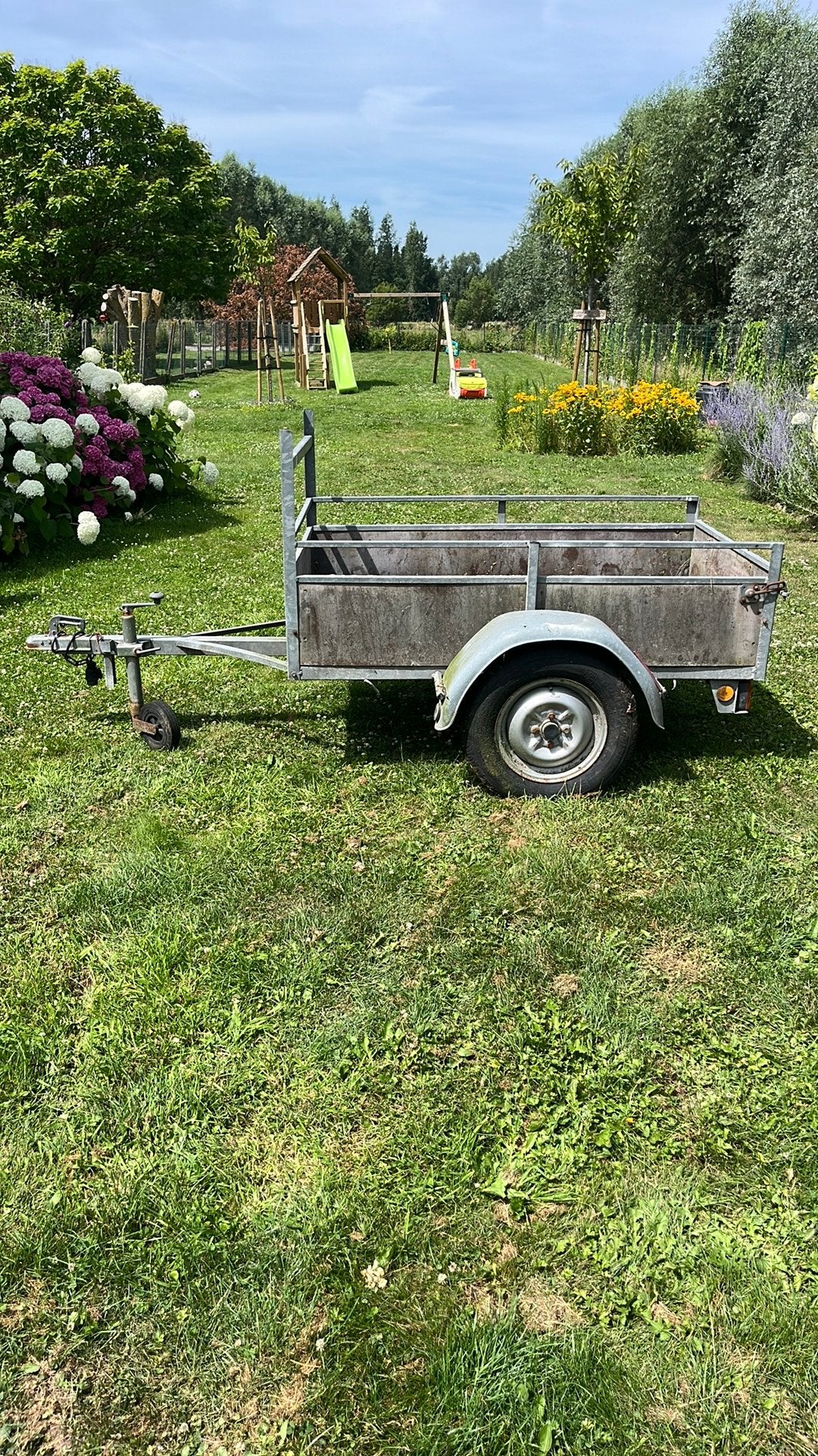 Aangangwagen te koop ( moet weg ), Ophalen, Gebruikt