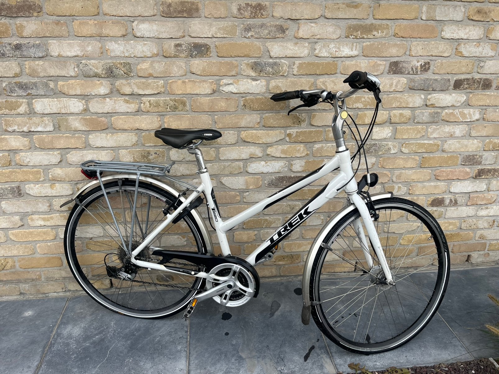 Dames Fiets trek, Fietsen en Brommers, Ophalen, Gebruikt