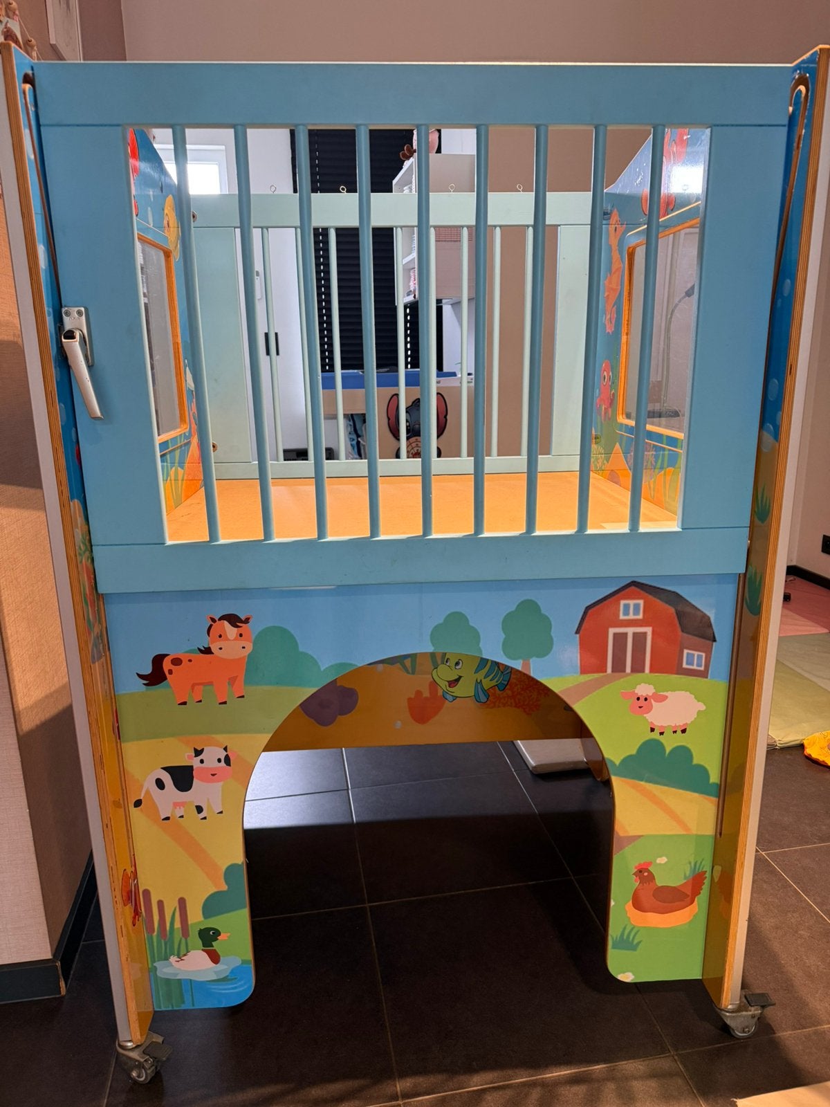 Verhoogd park, Kinderen en Baby's, Babyparken, Ophalen, Gebruikt