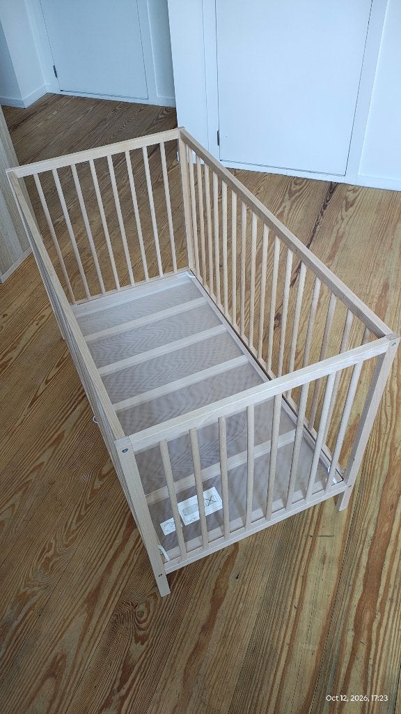 SNIGLAR Babybed / Ledikant – Uitstekende staat Ohne Matratze, Matelas, Moins de 70 cm, Comme neuf, Enlèvement