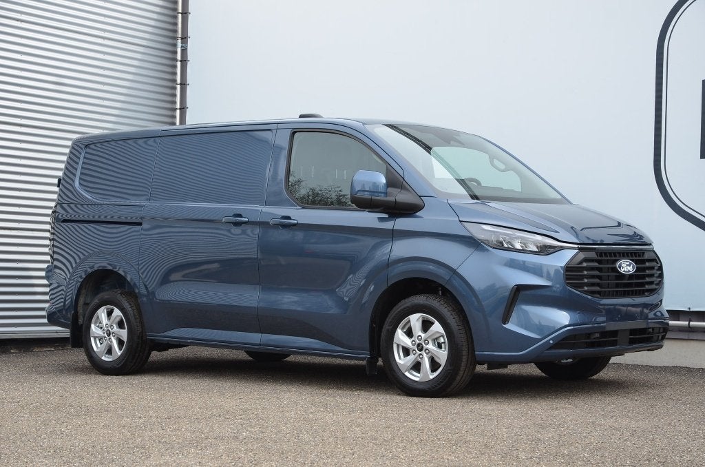 Ford Transit Custom- L1- Limited- Automaat- Nieuw- 34500+BTW, Automaat, Euro 6, Blauw, Bedrijf