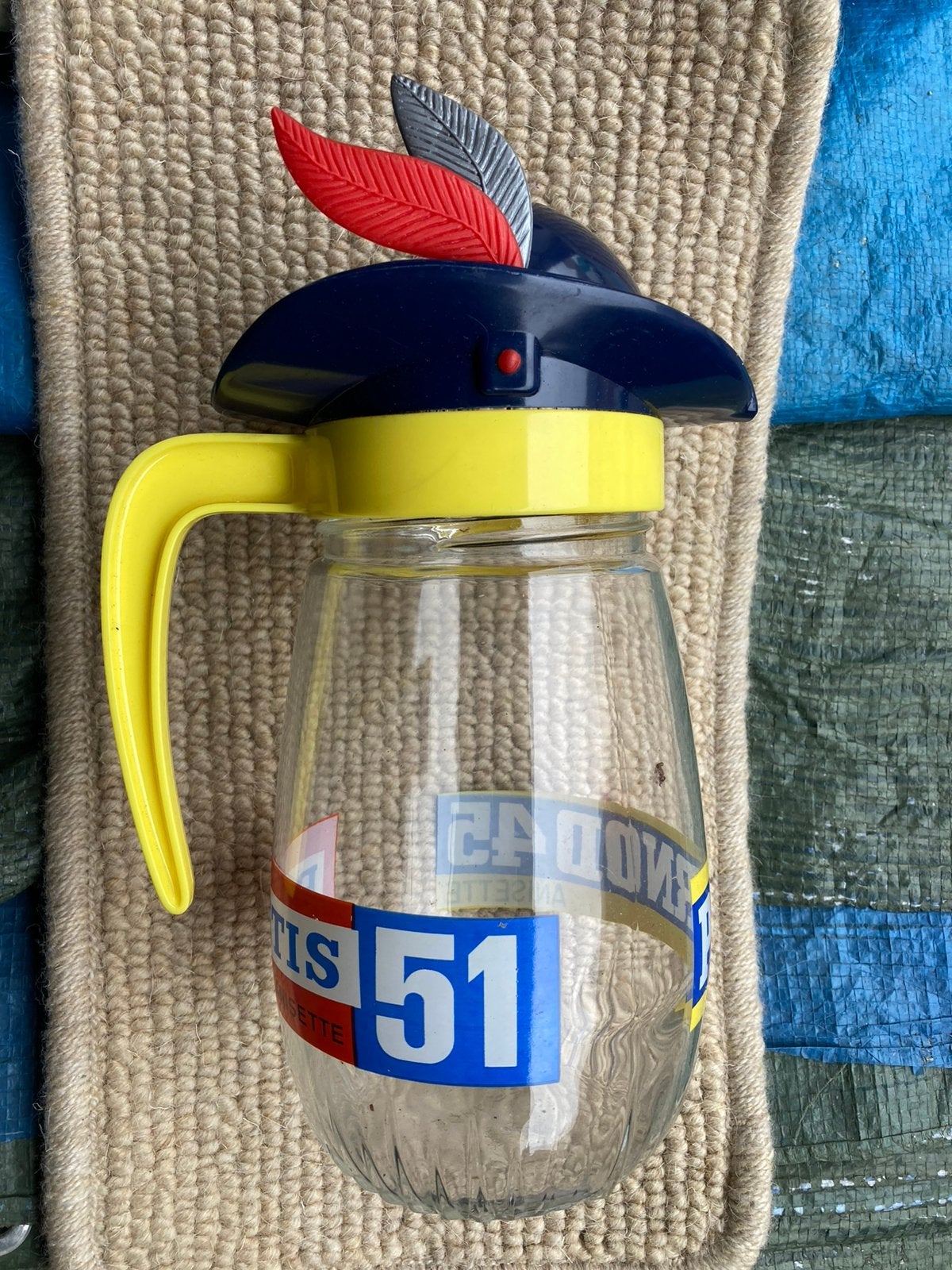 Carafe à eau Pastis 51/Pernod 45, Collections, Enlèvement, Comme neuf, Ustensile