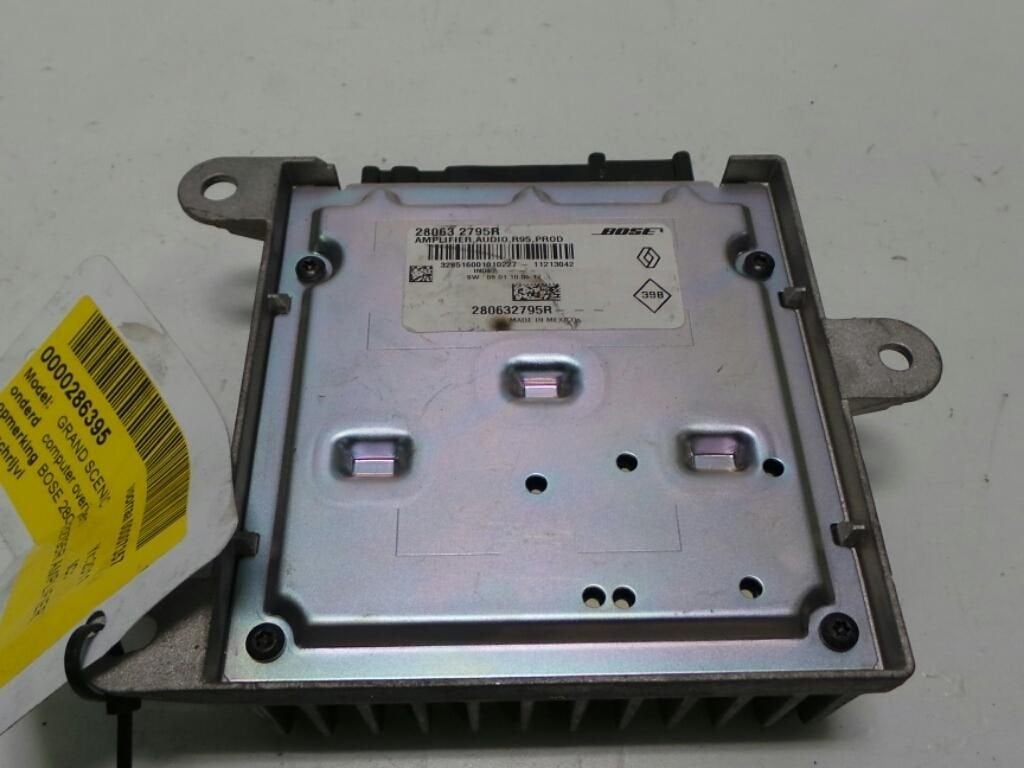 RENAULT SCENIC VERSTERKER UNIT AUDIO 2011, Auto-onderdelen, Overige Auto-onderdelen, Gebruikt, ARN erkend, Stiba lid, Erkend duurzaam