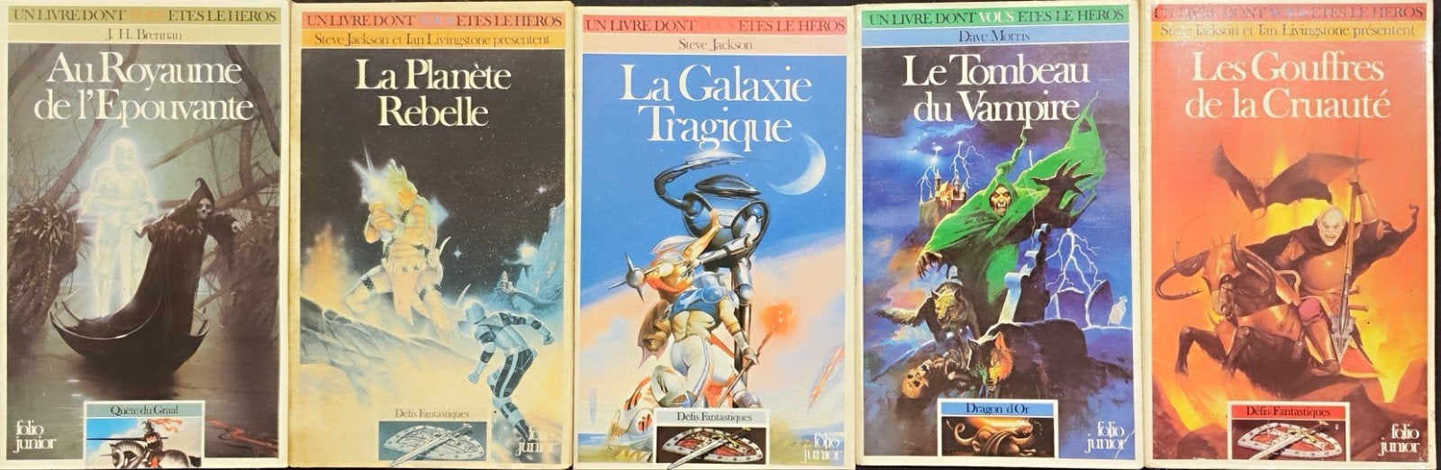 livres dont vous êtes le héros, Enlèvement, Comme neuf
