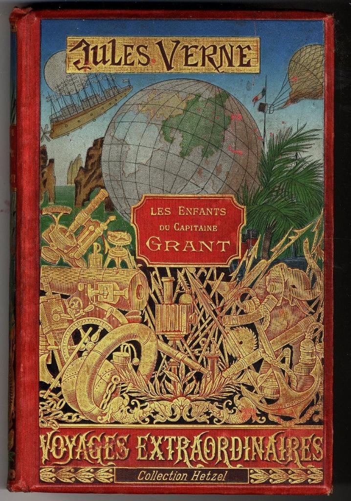 jules vernes - les enfants du capitaine grant, Antiek en Kunst, Antiek | Boeken en Manuscripten, Ophalen of Verzenden, Jules Verne