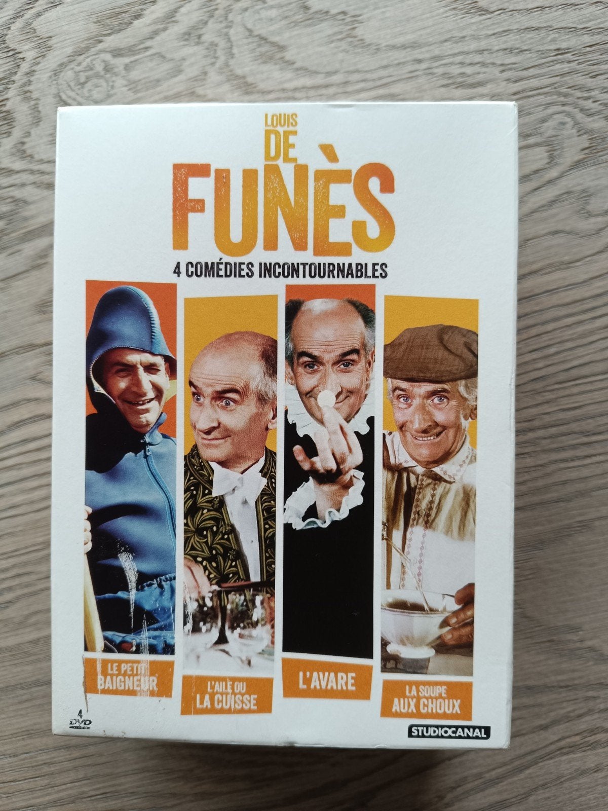 4 comédies incontournables Louis de Funès, Ophalen, Alle leeftijden, Film, Nieuw in verpakking