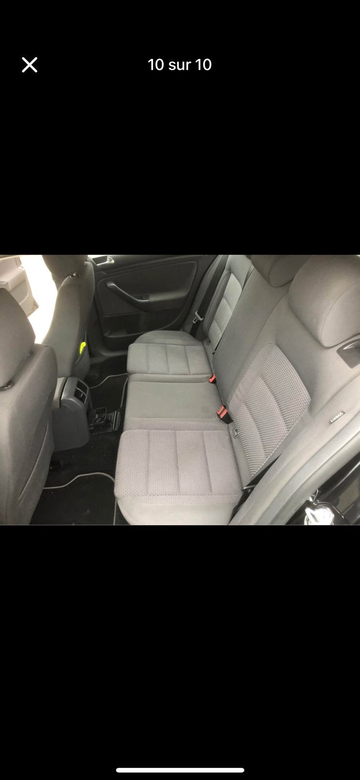 Golf 5 gt 14 essence 170 ch (faible taxe ), Auto's, Volkswagen, Zwart, 5 deurs, Euro 4, Stadsauto