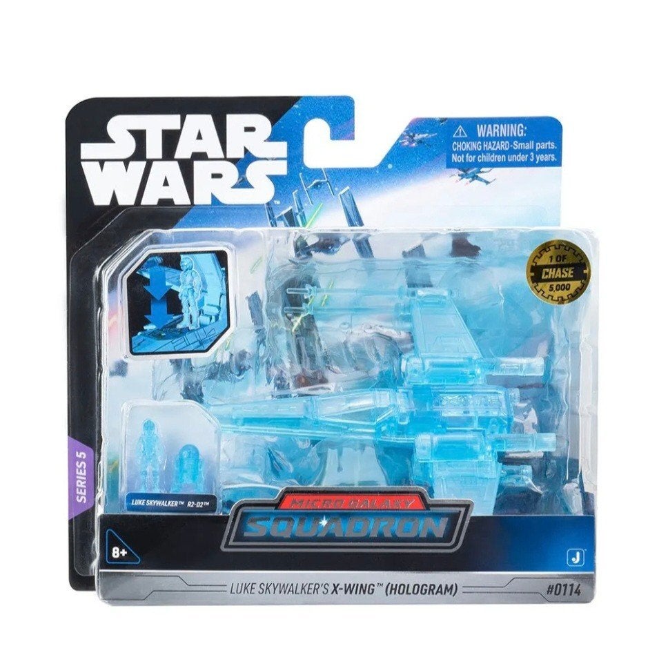 Star Wars Micro Galaxy Squadron Luke X-Wing CHASE 1/5000, Collections, Enlèvement ou Envoi, Neuf, Figurine