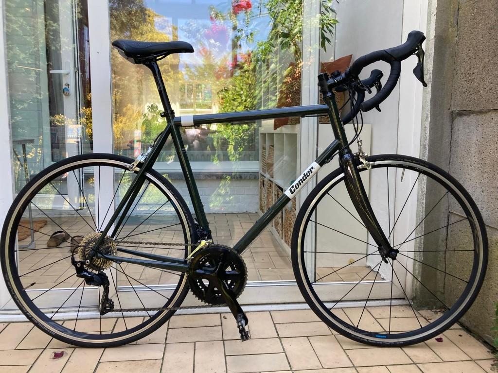 Condor Acciaio Racefiets Shimano 105, Fietsen en Brommers, 28 inch, Staal, Zo goed als nieuw, 57 tot 61 cm