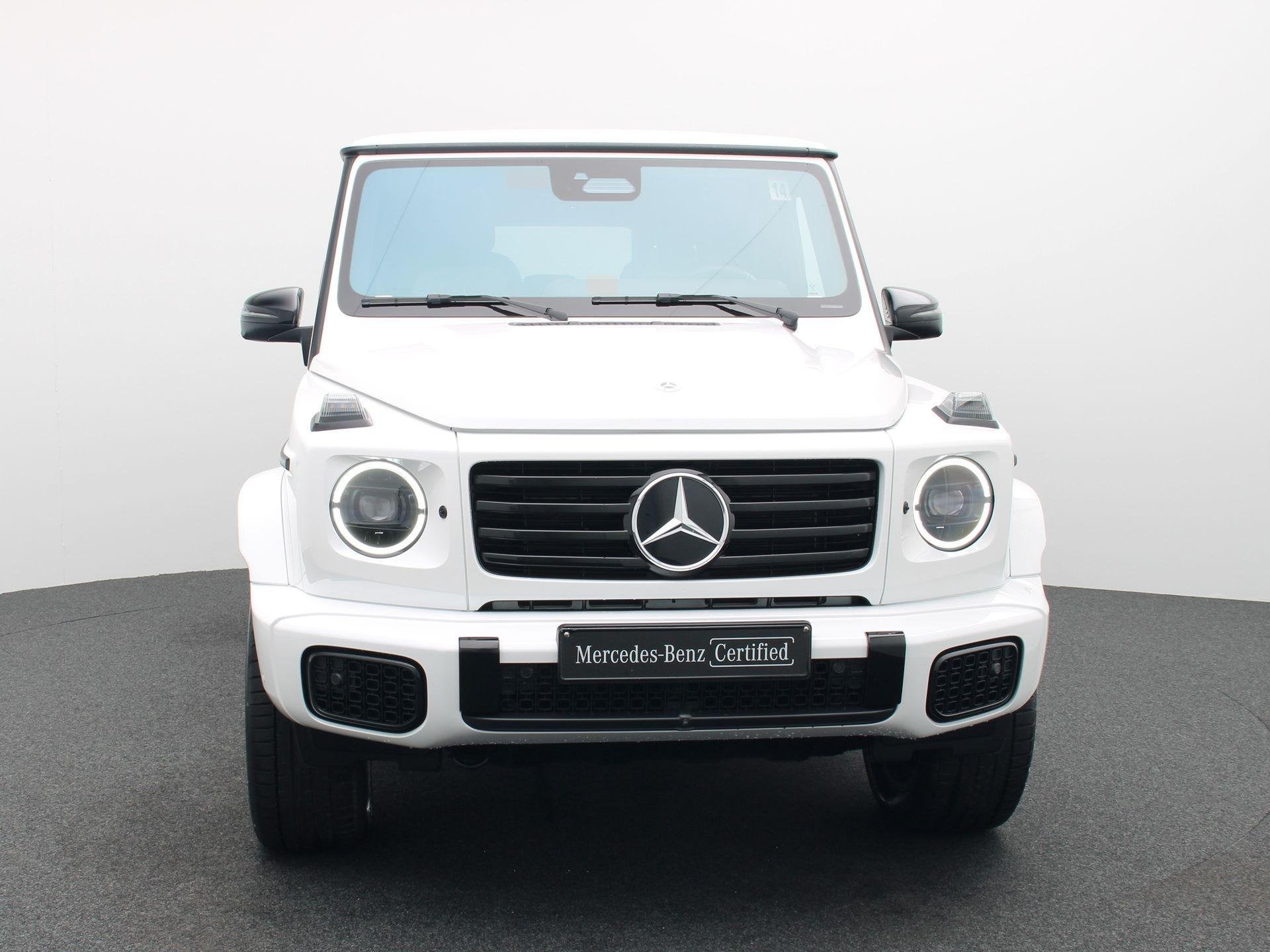 Mercedes-Benz G 580 EQ Edition One + OPEN DAK + BURMESTER +, Auto's, Automaat, Gebruikt, G-Klasse, Wit
