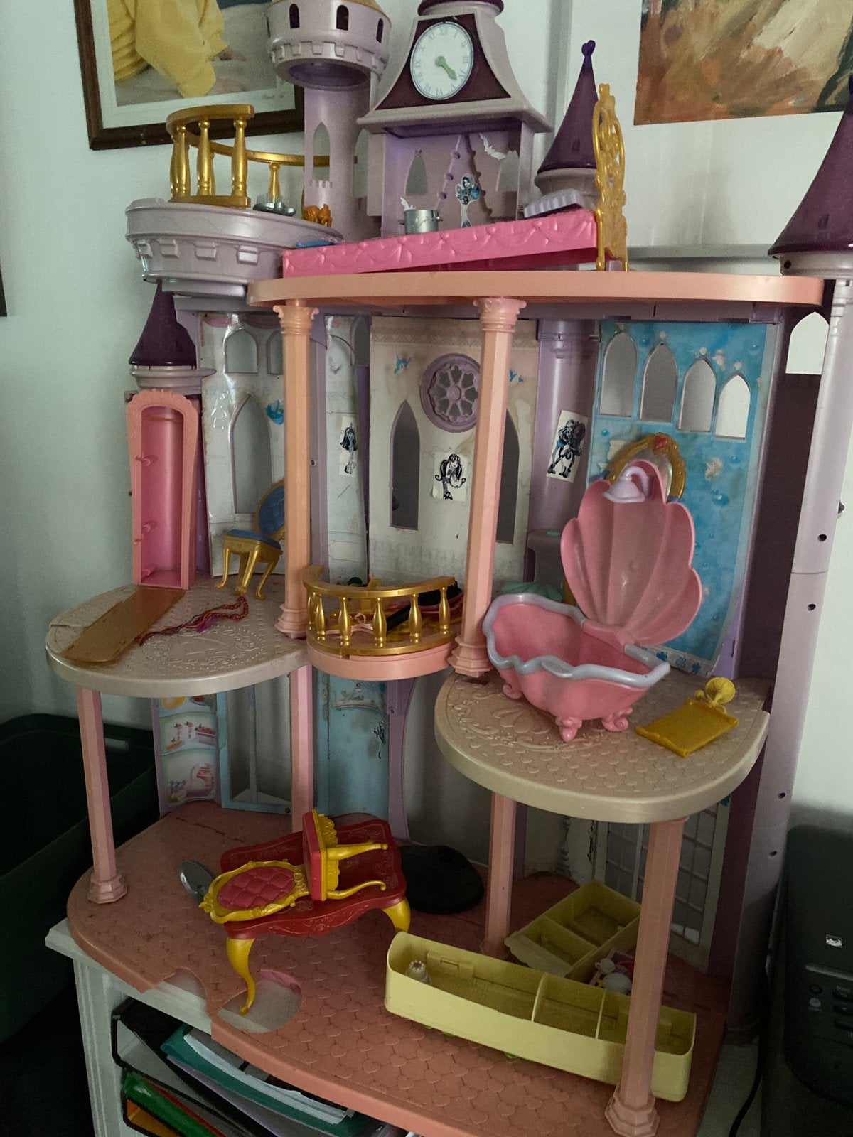 Château Disney, Enlèvement ou Envoi, Utilisé, Maison de poupées