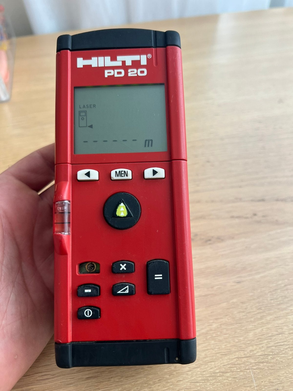 Télémètre hilti, Enlèvement, Utilisé