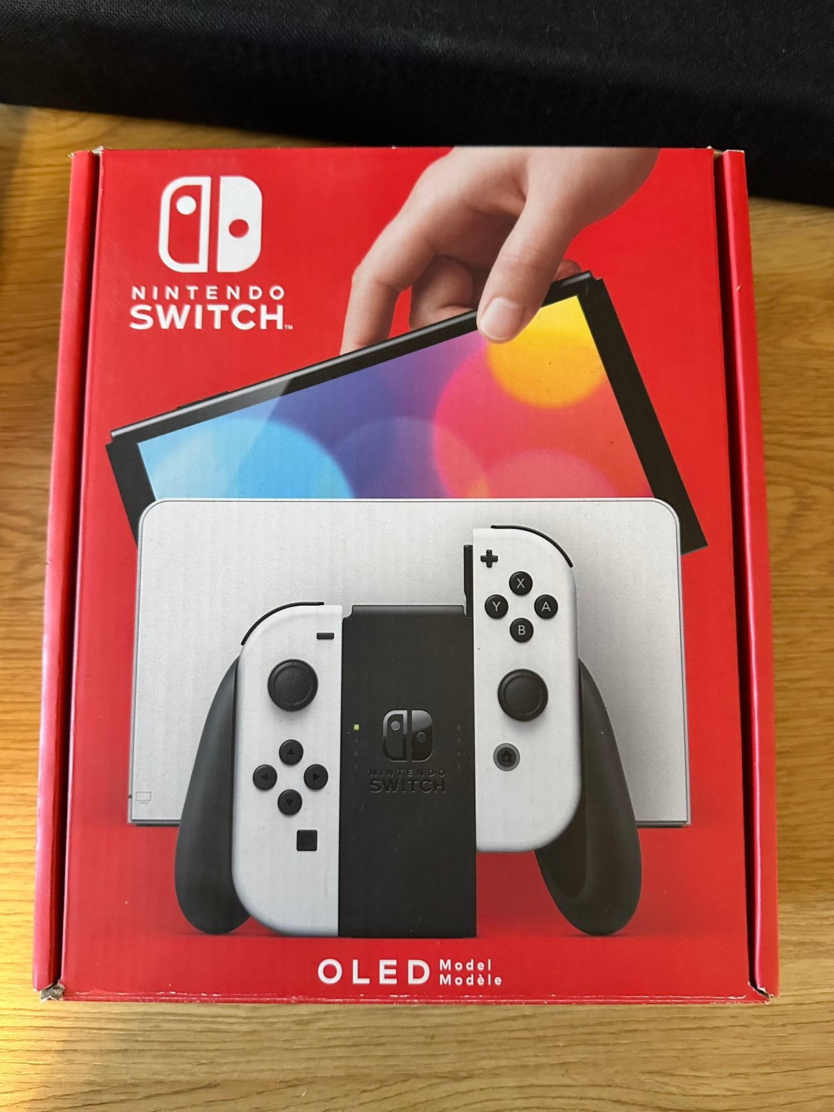 Nintendo Switch OLED + games & accessoires, Enlèvement, Comme neuf, Switch OLED