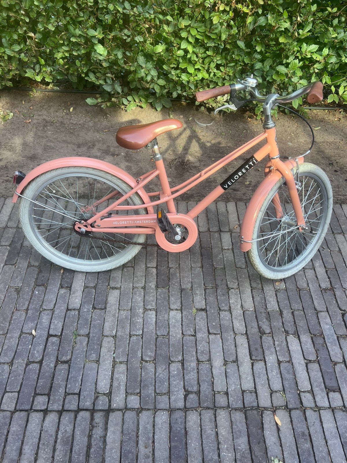 Velorettie - vélo pour filles de 5/8 ans - rose - 20 pouces, Vélos & Vélomoteurs, Enlèvement, Utilisé, Autres types