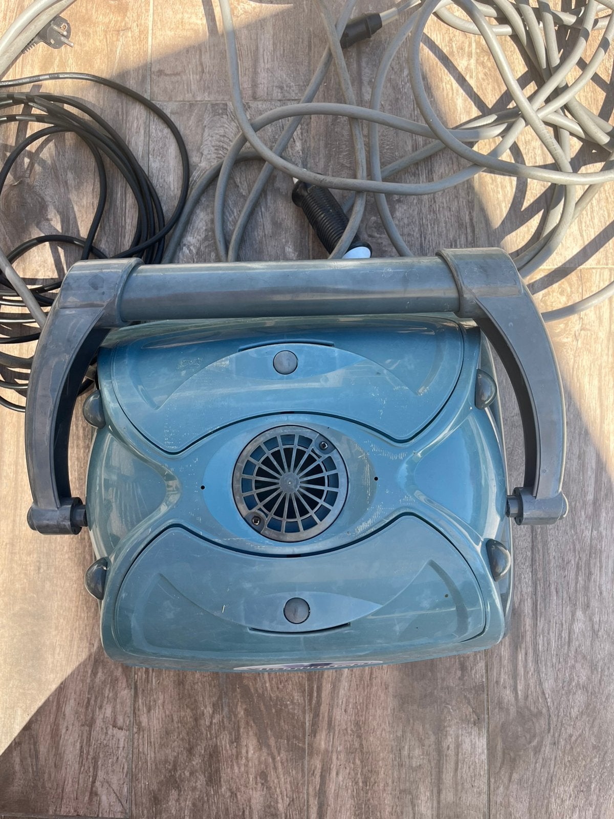 Zwembadrobot, Ophalen, Gebruikt, Vijverstofzuiger