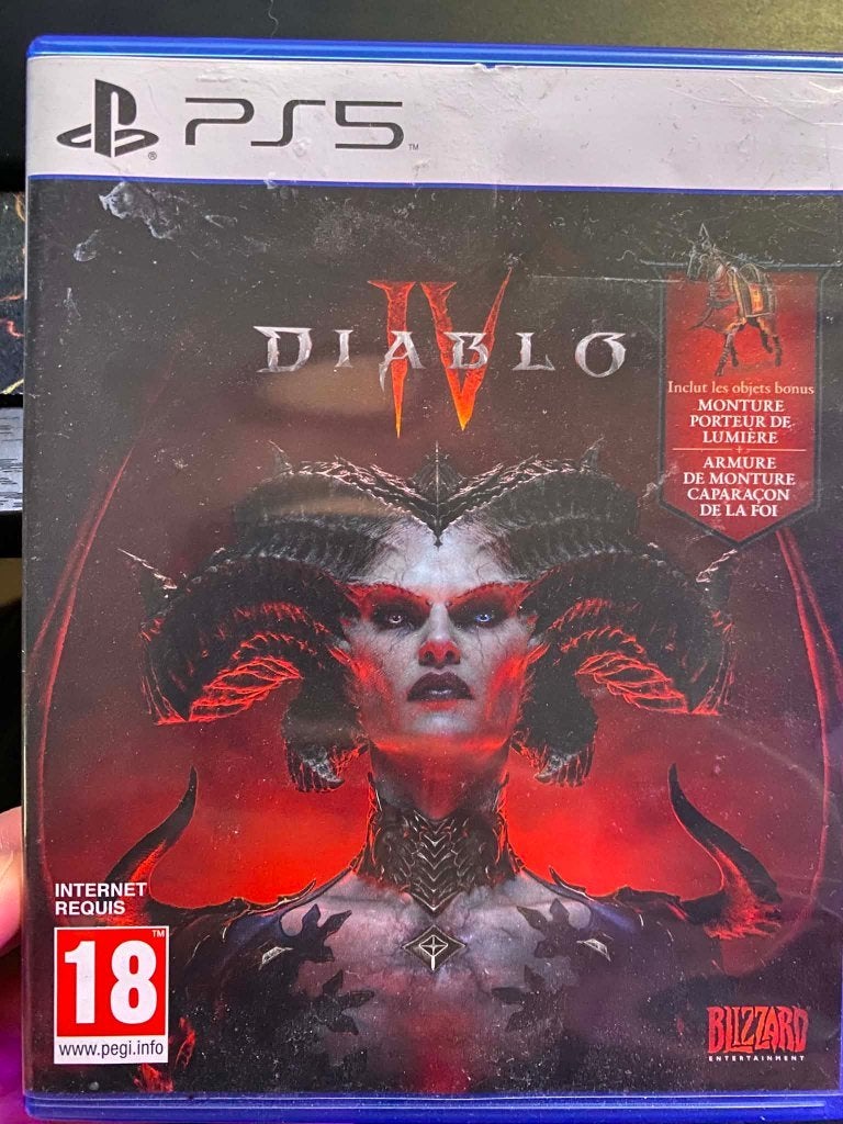 Diablo 4 - Comme neuf - PS5, 1 joueur, Comme neuf, Enlèvement, À partir de 18 ans
