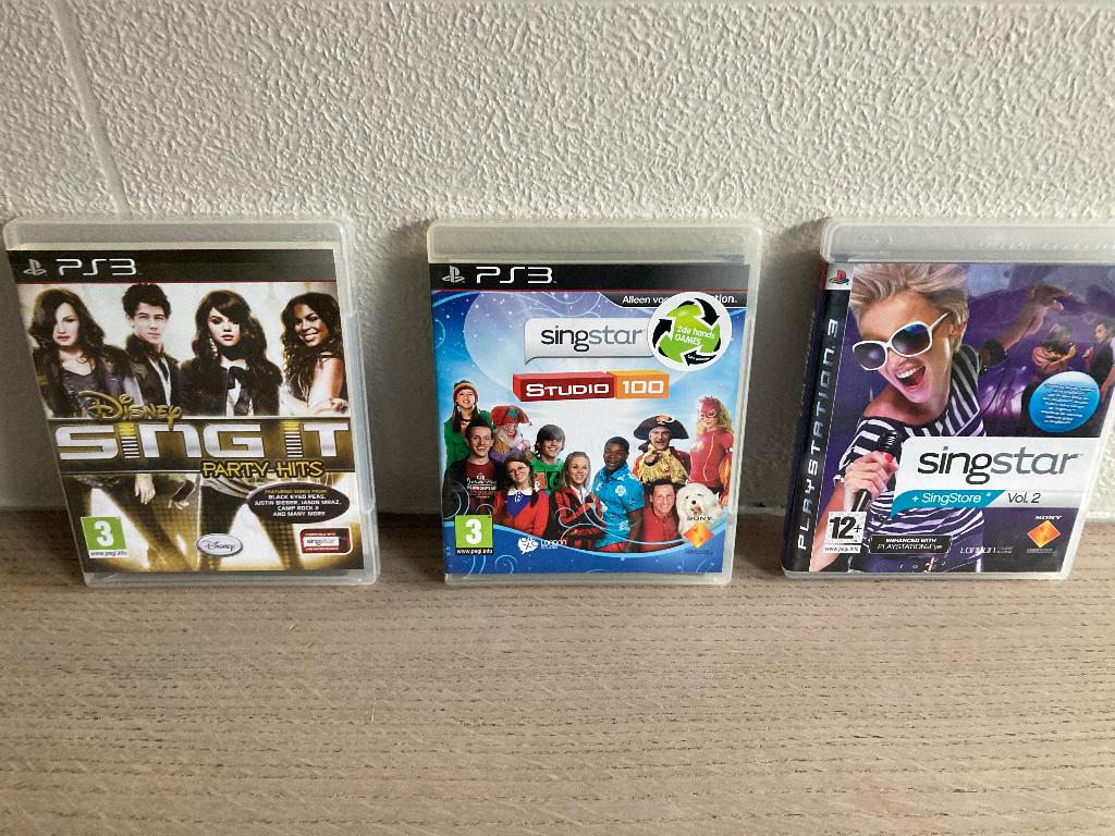 PS3 Sing games, Games en Spelcomputers, Ophalen
