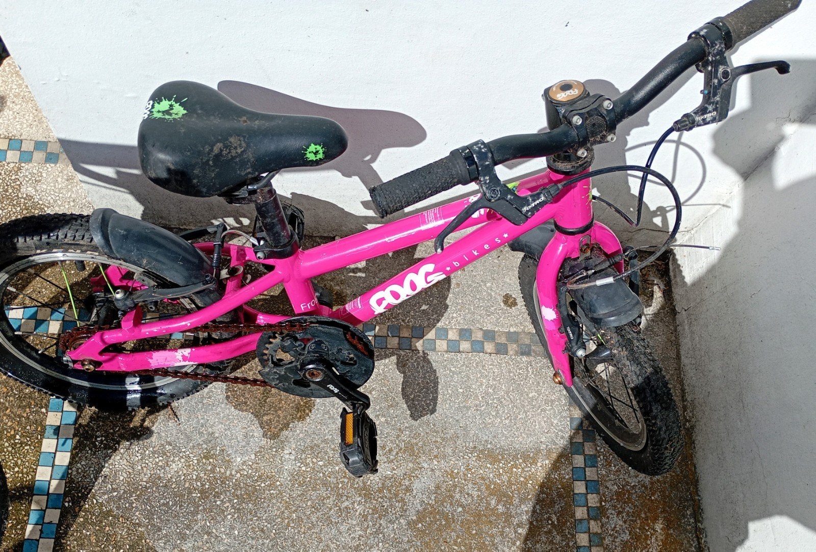 Frog bike 44 - 16 inch, Enlèvement, Utilisé, 16 à 20 pouces, Frog Bikes