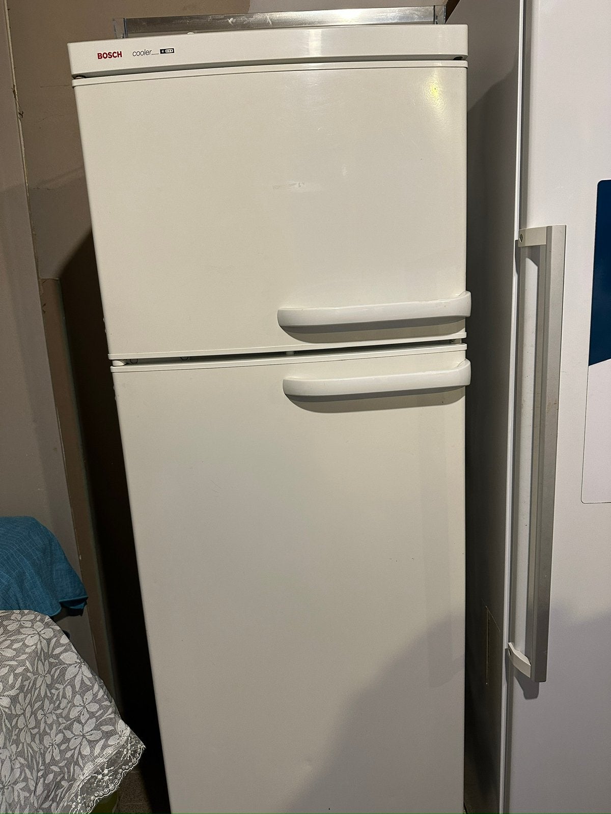 Bosch koelkast met vriesvak, Enlèvement, Utilisé, Avec compartiment congélateur, 160 cm ou plus