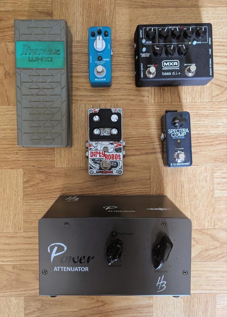 Effectpedalen (MXR/Digitech/Mooer/...), Ophalen, Compressor