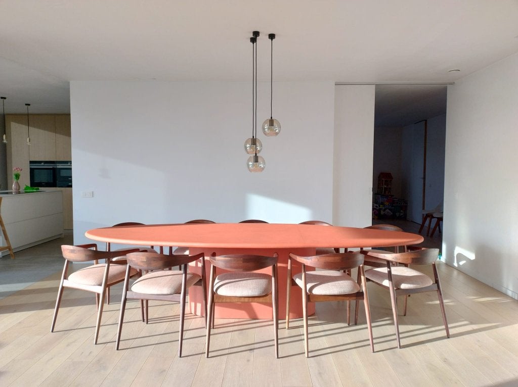 PSM Lighting Moby hanglamp rookglas 3 stuks, Ophalen, Zo goed als nieuw, Glas, Modern