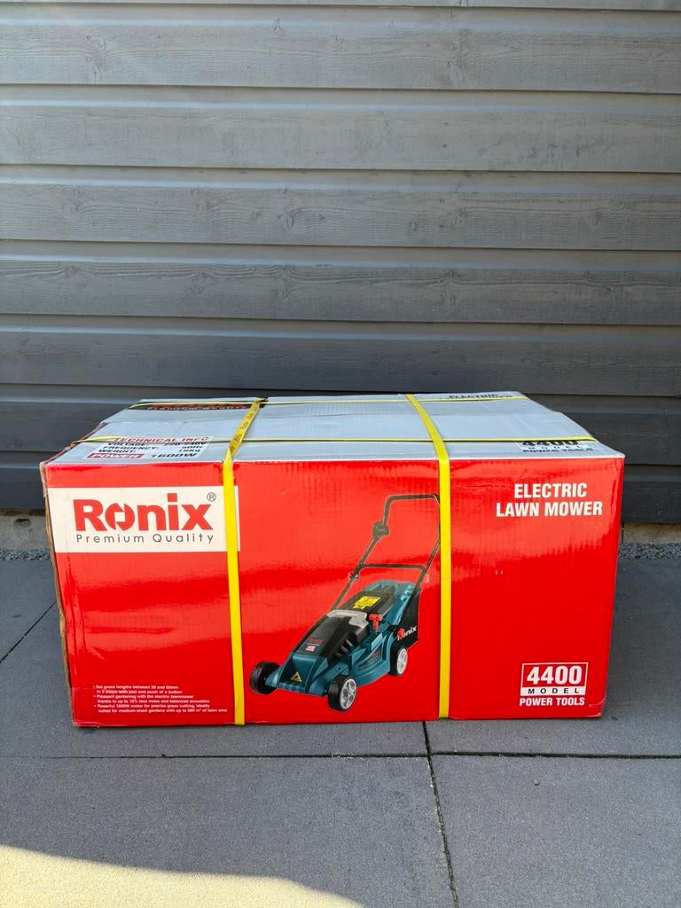 RONIX 1600W Elektrische Grasmaaier Nieuw in doos, Ophalen, Elektrische grasmaaier