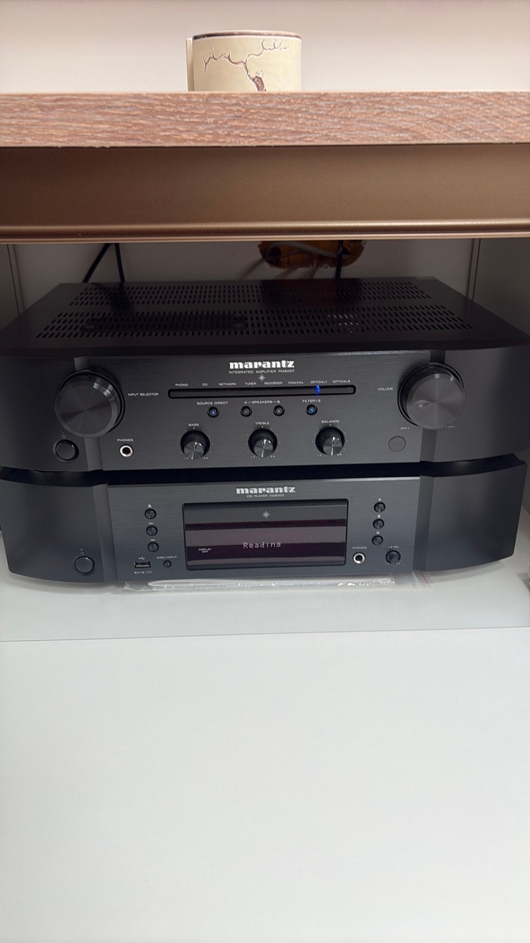 Encemble marantz, Audio, Tv en Foto, Versterkers en Ontvangers, Ophalen, Zo goed als nieuw, Marantz