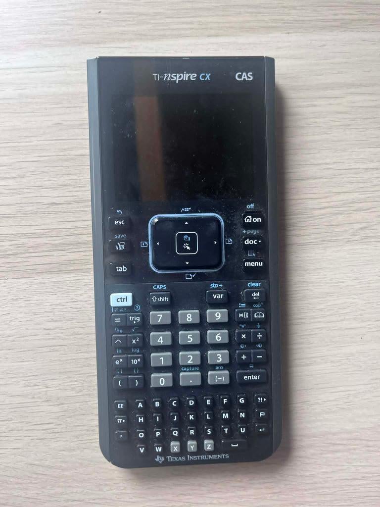 TI-nspire CX - Grafisch rekenmachine, Ophalen, Grafische rekenmachine, Zo goed als nieuw