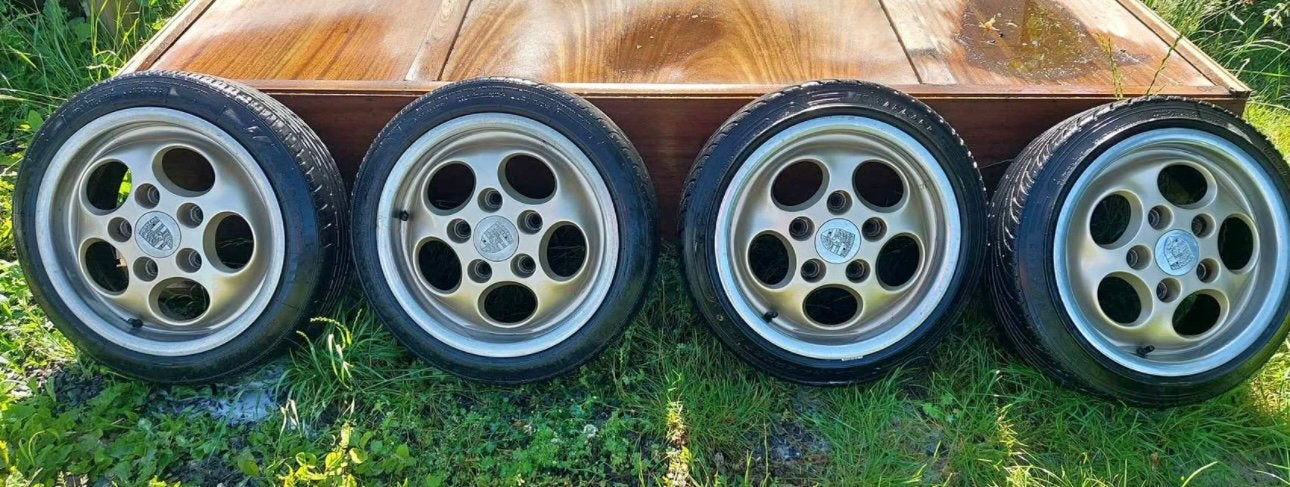 Jantes porsche, Autos : Pièces & Accessoires, Pneus & Jantes, 15 pouces, Pneus et Jantes, Pneus été, Enlèvement