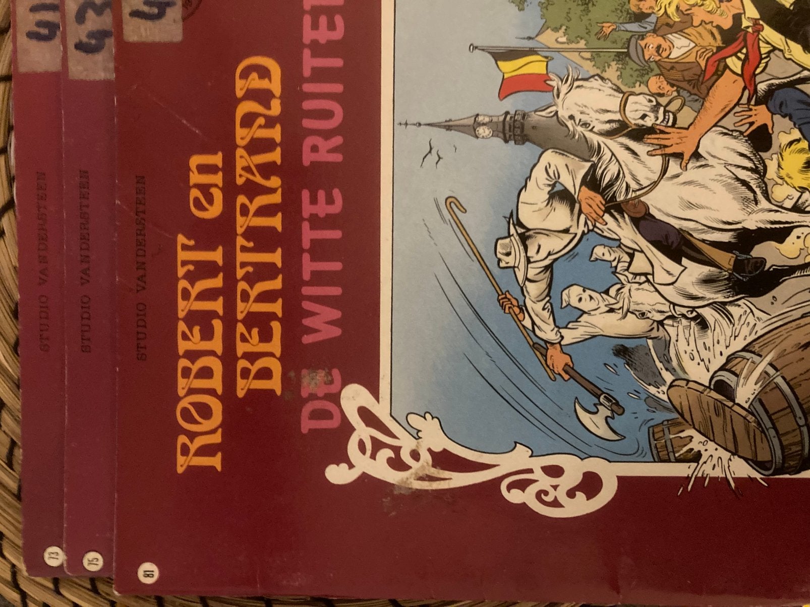 Robert et Bertrand, Plusieurs BD, Enlèvement, Utilisé