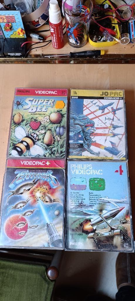 2 Videopac+ Philips Siera. Époque atari 2600, Enlèvement, Autres marques, Utilisé
