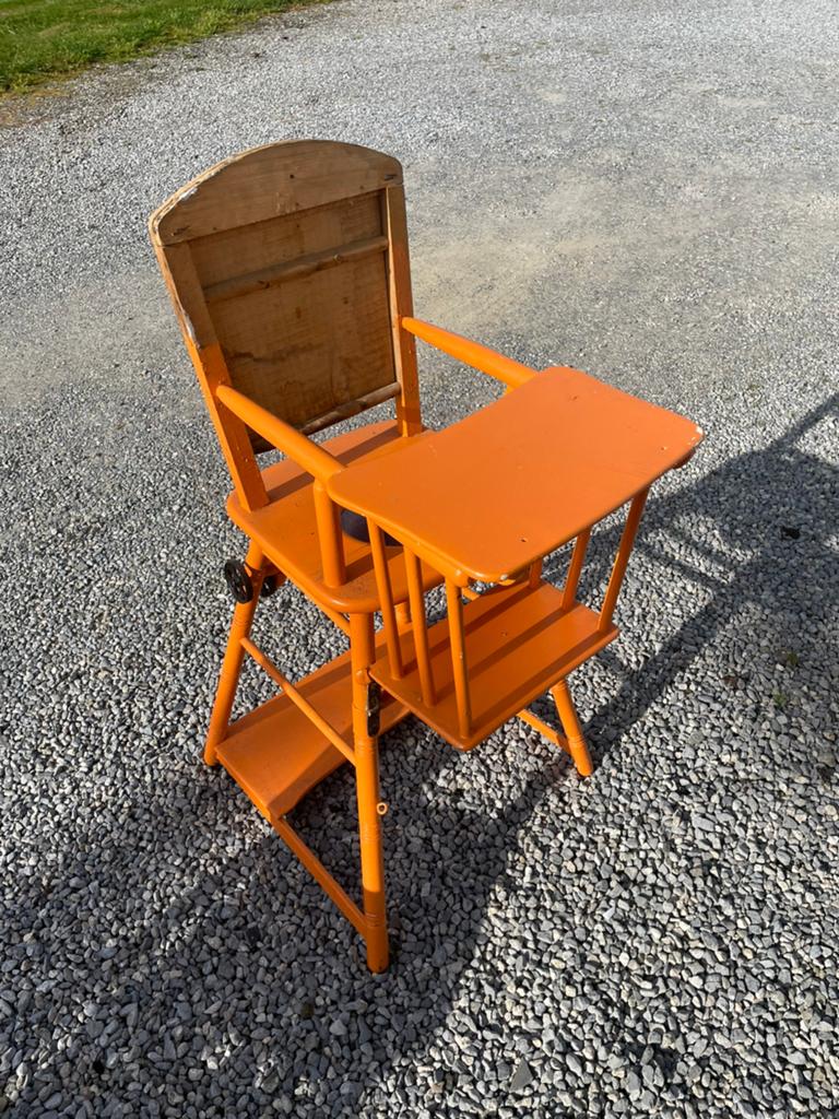 Chaise enfant à garnir, Enlèvement, Utilisé