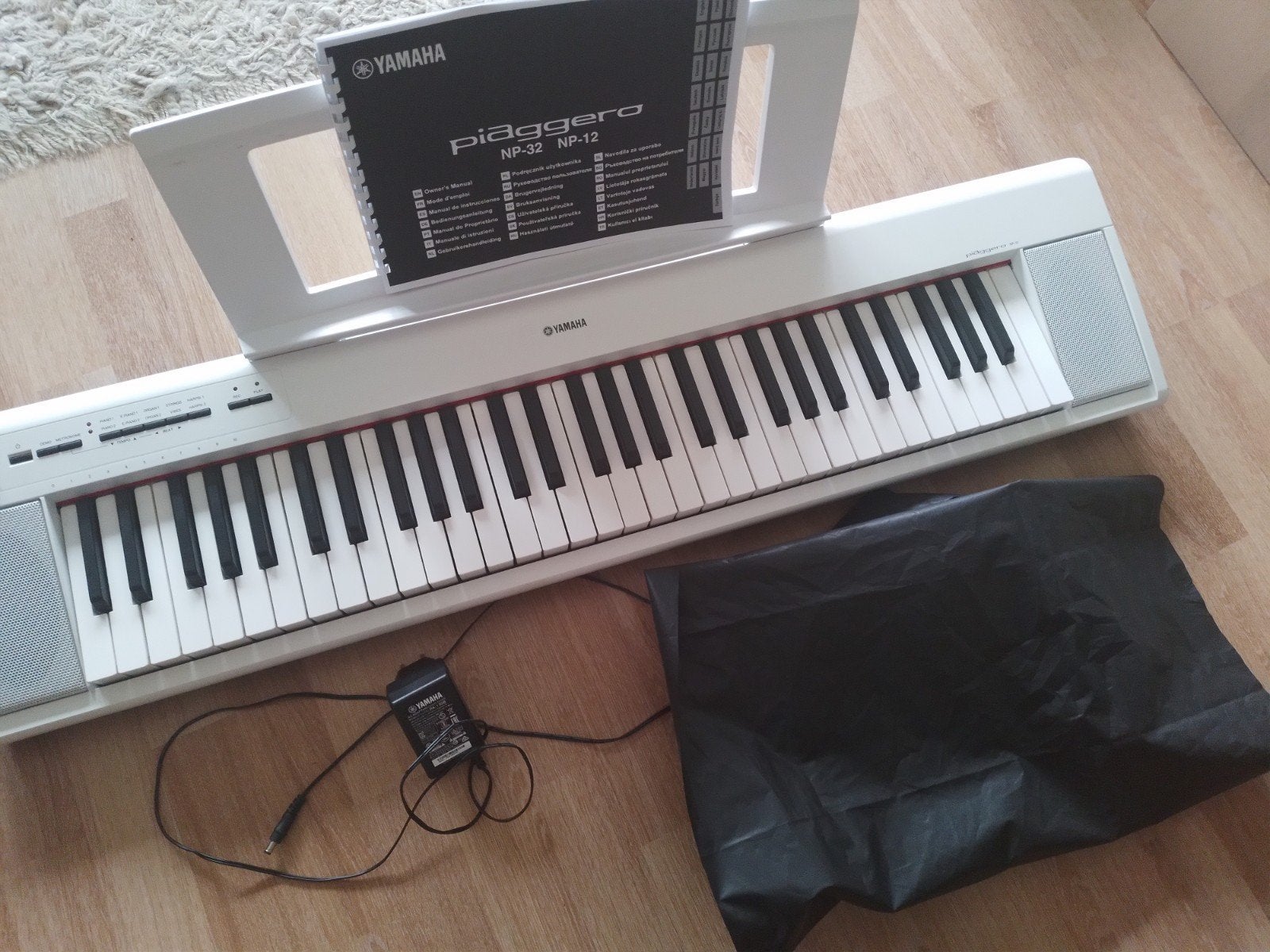 Clavier numérique Yamaha NP-12, Enlèvement, Blanc, Digital