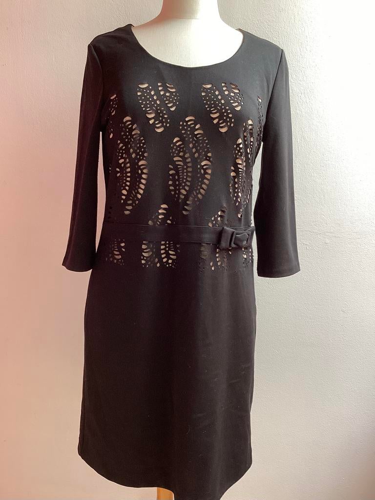 Kleedje Atmos Fashion 40, Maat 38/40 (M), Zwart, Ophalen of Verzenden, Zo goed als nieuw