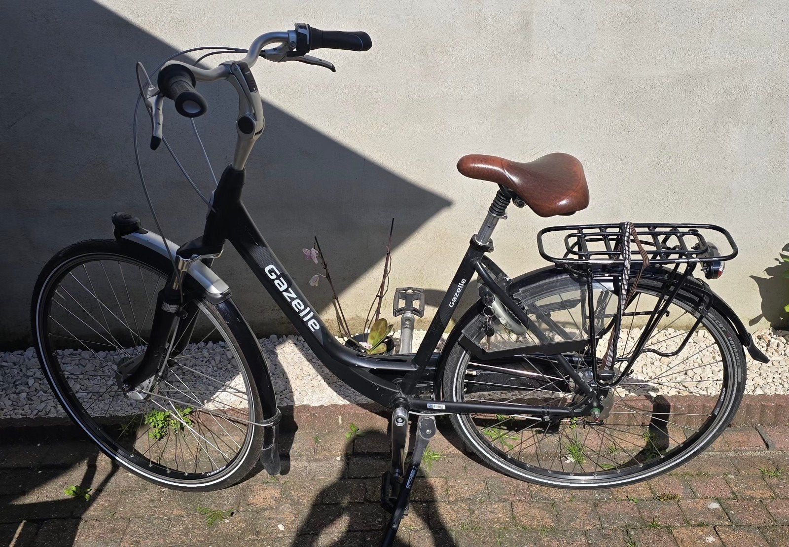 Gazelle damesfiets, Fietsen en Brommers, Ophalen, Versnellingen, Zo goed als nieuw, 50 tot 53 cm