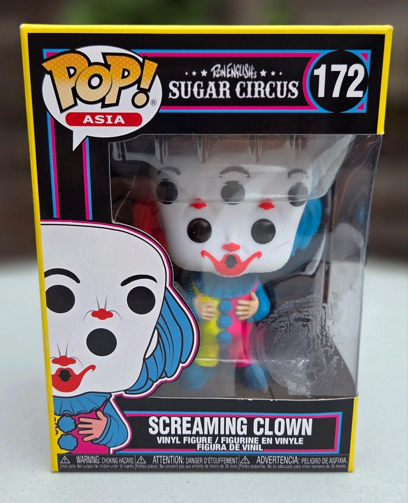 Funko POP! Asia #172 Screaming Clown – Sugar Circus – RONENK, Enlèvement, Utilisé