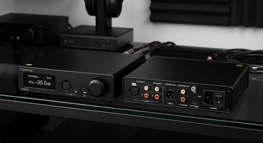Topping Pro Stack: A70 Pro & D70 Pro Octo, Audio, Tv en Foto, Stereoketens, Verzenden, Zo goed als nieuw, Losse componenten
