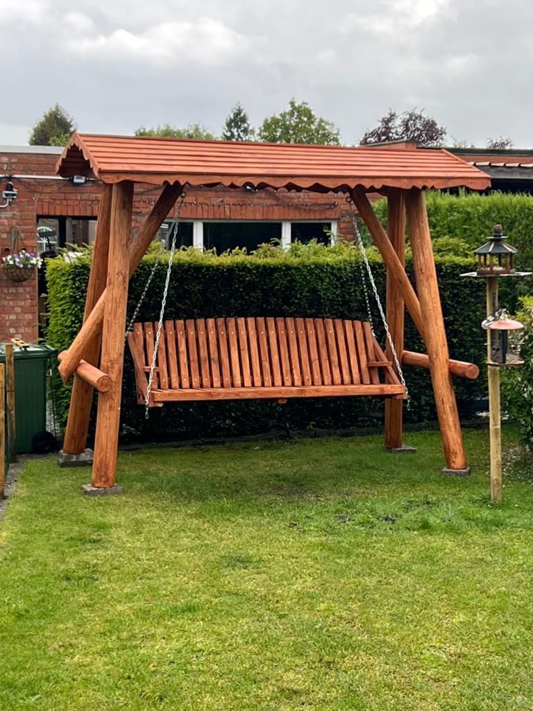 Op maat gemaakte schommel., Jardin & Terrasse, Verrières, Envoi, Neuf