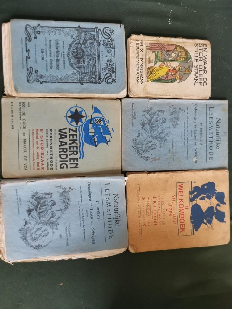 Oude leerboeken, Ophalen