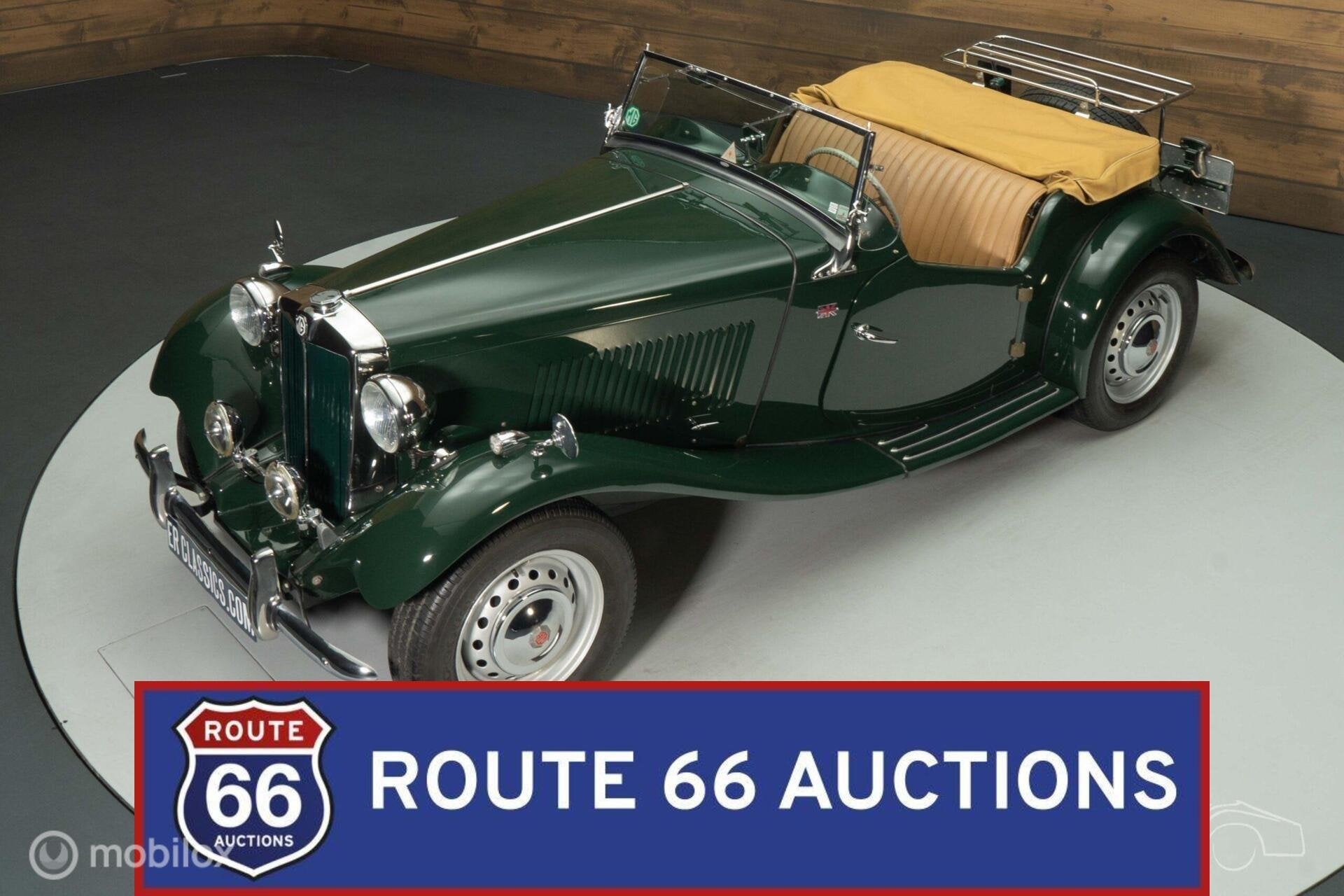 MG TD | 1953 | Route 66 Auctions, Autos, Achat, Entreprise, Boîte manuelle, Autre carrosserie