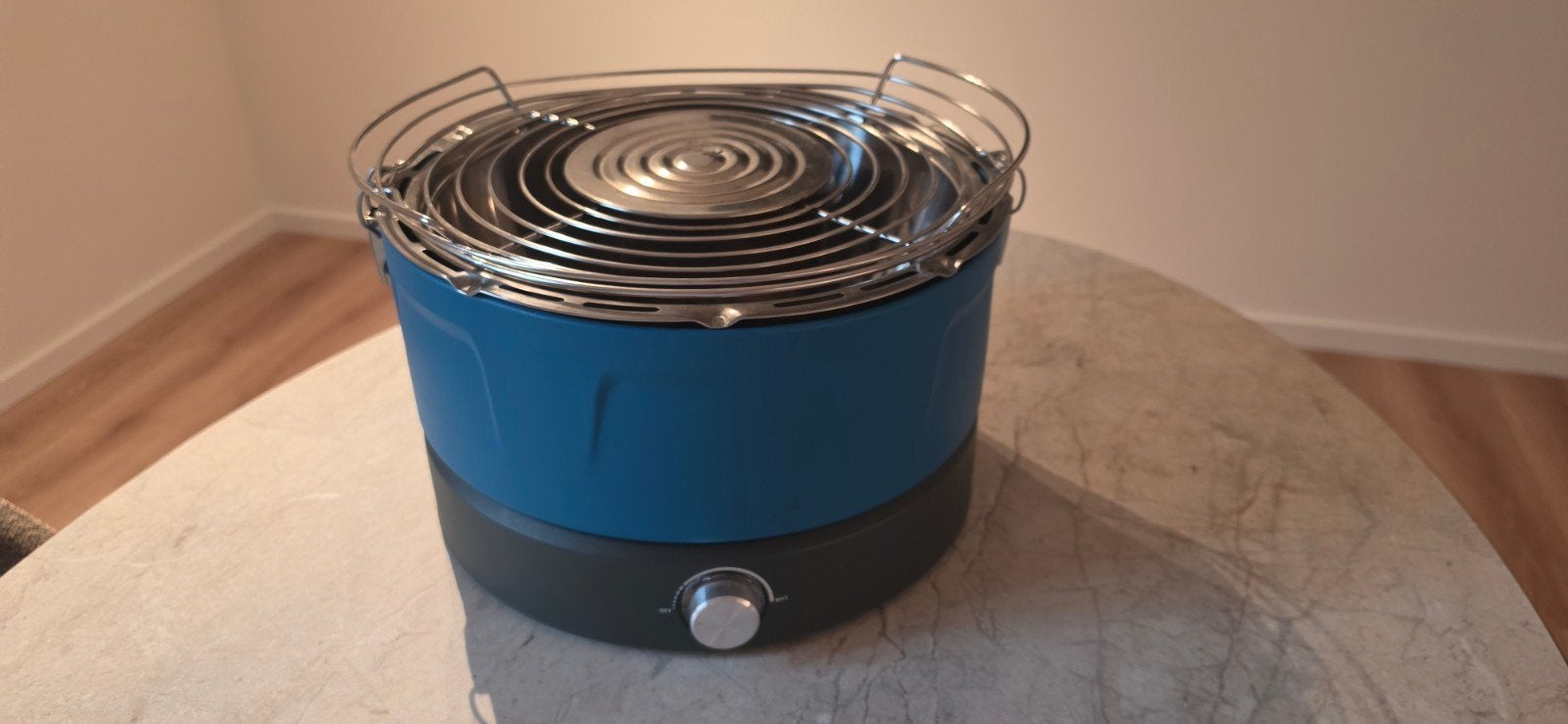 Barbecue portable au charbon de bois avec ventilation Quigg, Enlèvement ou Envoi, Utilisé, Quigg