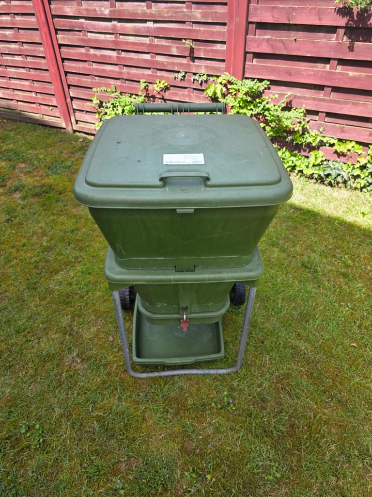 Pierenbak / compostbak op wielen – groen, Tuin en Terras, Aarde en Mest, Ophalen, Compost
