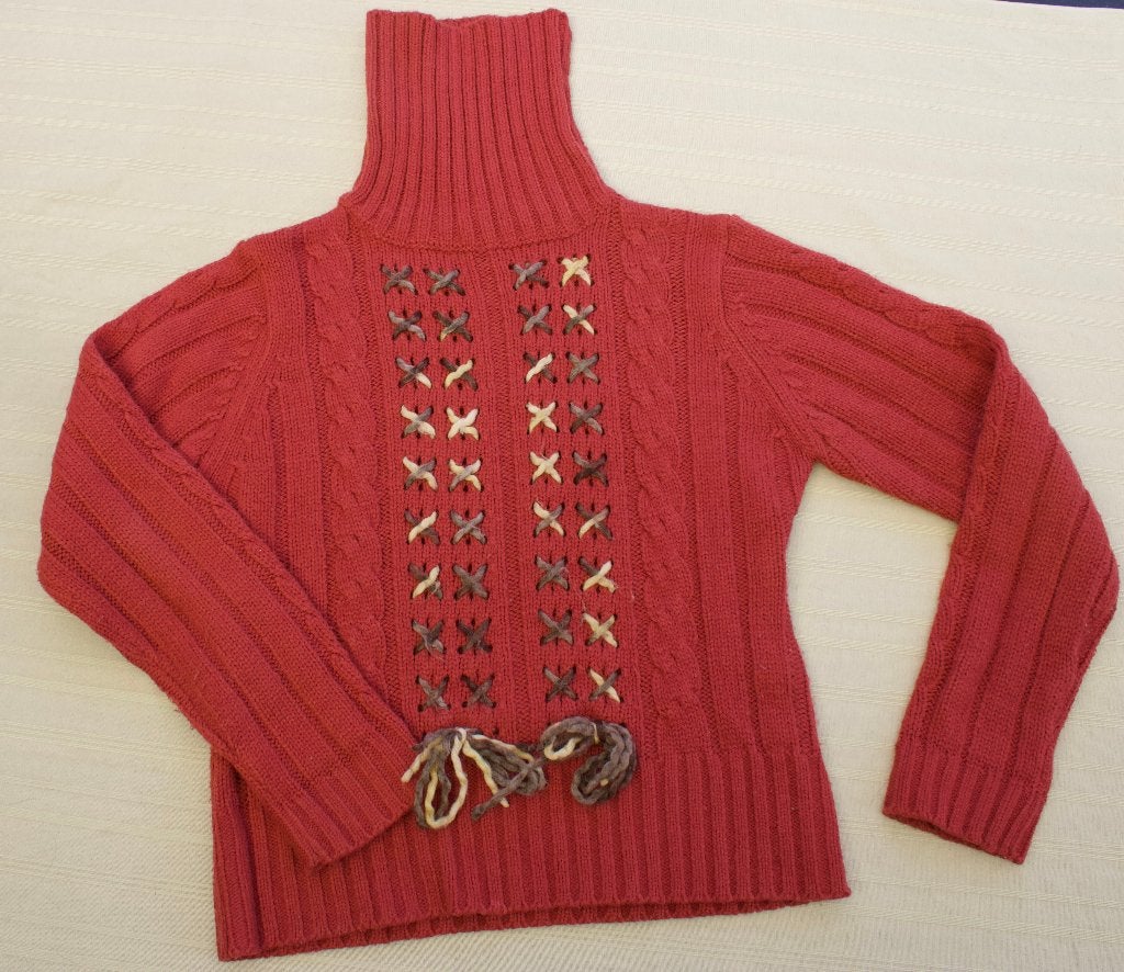 Vintage Coltrui, Rouge, Taille 38/40 (M), Enlèvement ou Envoi, Emonite