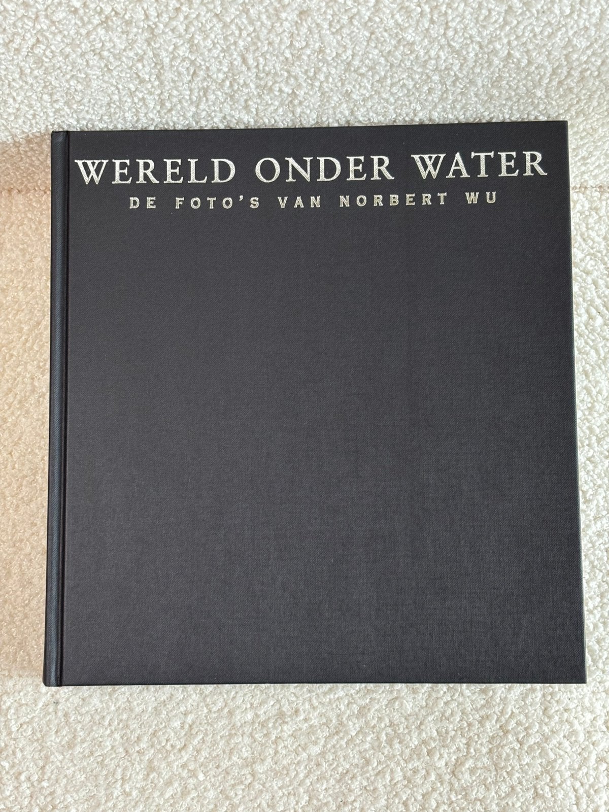 Wereld onder water, Norbert Wu, Livres, Art & Culture | Photographie & Design, Enlèvement ou Envoi, Comme neuf, Photographes